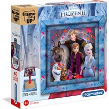Hakay Clementoni - 60 Parça Frame Me Up Puzzle - Frozen 2