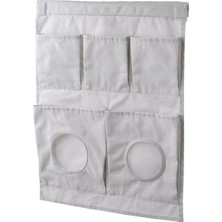 Hakay Ikea Len Noktalı-Açık Gri 45X64 cm Asılabilir Düzenleyici