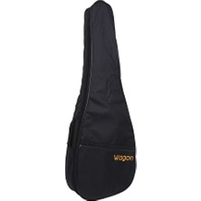 Hakay Wagon Case 01 Serisi Siyah Akustik Gitar Çantası