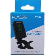 Hakay Nemesis Ft-18 Akort Cihazı Tuner Akort Aleti Klipsli Ft-18