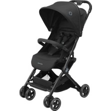 Hakay Maxi-Cosi Lara2 Ultra Kompakt Otomatik Katlanan Kabin Boy Seyahat Sistem Olabilen Bebek Arabası Essential Black