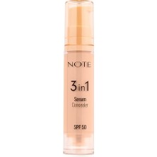 Hakay Note Cosmetics3 In 1 Serum Concealer 20 Medium Beige Spf 50 Nemlendirici ve Aydınlatıcı Göz Altı Kapatıcısı