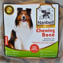 Hakay Nanbell 12CM Köpek (Çiğneme) Kemiği Natural (24’lü)