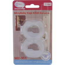 Hakay Miny Baby MB311 Mandallı Barel Kilit (Beyaz)