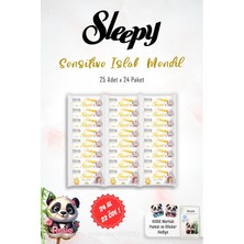 Hakay 24 Al 22 Öde Sleepy Sensitive Islak Mendil 25'li ve 60'lı Rosıe