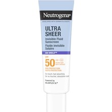 Hakay Neutrogena Ultra Sheer Age Shield Fluid SPF50 Yüz Güneş Koruyucu 50 ml