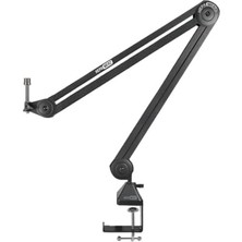 Hakay N-PRO46 Yüksek Kaliteli Stüdyo Tipi Masa Mikrofon Standı Sehpası (46X46 Cm)