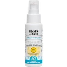Hakay Heaven On EARTH%100 Doğal ve Organik Içerikli Mineral Güneş Koruyucu Krem Vegan 50+ Spf/pa ++++ Suya Dayanıklı 50 ml