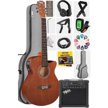 Hakay Midex PHX-188AMP Elektro Akustik Gitar 4/4