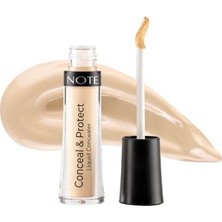 Hakay Note Cosmetics Note Cosmetics Conceal & Protect Likit Concealer - 02