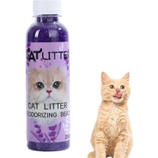 Hakay Busstier Kedi Kumu Koku Giderici Granül Parfüm - Uzun Süreli Ferahlık Sunan Kedi Kumu Kokusu Giderici, Etkili Koku Nötrleştirici 250 ml (Lavanta)