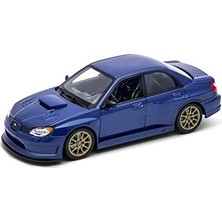 Hakay Subaru Impreza Wrx Sti 1/24 Mavi Model Araba
