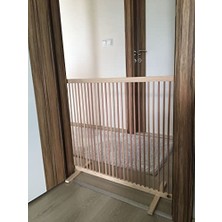Hakay Sık Aralıklı Ahşap Köpek Çiti (Yükseklik 70 Cm.)