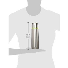 Hakay Bebé Due BEB-042-0 2 Thermo Sıvılar Porta, 500 Ml, Metalik