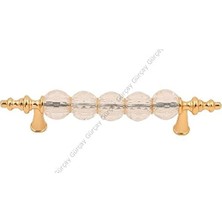 Hakay Gürçay Iğne Ayak Kristal Kulp 96MM Altın (2 Adet)