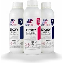 Hakay Ultra Şeffaf Epoksi Reçine 3 kg Hobi Sanat Tepsi Magnet Ahşap