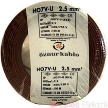 Hakay 2,5 Mm2 Nya Tek Damar Kahve 100M