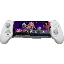Hakay G8 Plus Mfi Gamepad, iPhone 15/16/17/ipad Mini ve Android Için, iPad Gamepad, Hall Çubukları/tetikleyicileri, Iki Arka Düğme, Genshin Impact, Pubg Mobile, Minecraft