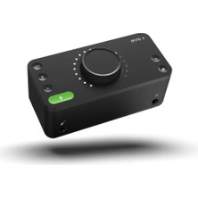 Hakay Evo4, Evo 4 USB Ses Arabirimi Ses Kartı Müzik Üretimi Için (2 In / 2 Out USB Ses Arayüzü, 48 Volt Phantom Besleme, 2 Mikrofon Preamp, Loopback,windows/mac/ios), Siyah
