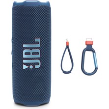Hakay Jbl Flip 7 - Taşınabilir Su Geçirmez ve Düşmeye Dayanıklı Hoparlör, Yapay Zeka Ses Arttırmalı Kalın Pro Ses, 16 Saat Çalma Süresi ve Değiştirilebilir Aksesuarlara Sahip Pushlock Sistemi (Mavi)