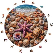 Hakay Ahşap Puzzle Yetişkin - Denizdeki Hazine - 252 Parça, 29 x 29 cm - Yapıştırıcı Folyo Dahil - Benzersiz Şekilli Parçalar & Özel Figürler - A1-17