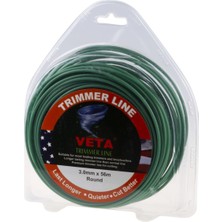 Hakay Veta 131619 Tırpan Misina Pro 3.0mm 56M Yeşil Yuvarlak