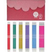 Hakay Zing Iğne Oyunu Seti 20 Cm, 2,5 – 5,0 mm – Yaratıcı Örgü Projeleri Için Mükemmel Çok Yönlülük