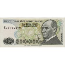 Banknoting 7. Emisyon 10 Lira E26 Çilaltı+