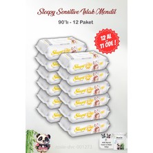 Hakay 12 Al 11 Öde Sleepy Sensitive Islak Mendil 90'lı ve Rosıe