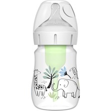 Hakay Dr. Brown's 150 ml Pp Geniş Ağız Anti-Kolik Options+, Orman Fil Desenli, Tekli Paket