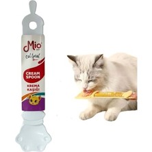 Hakay Mio Kediler Için Pratik Krema Kaşığı + Krema Ödül 1 Adet