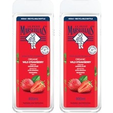 Hakay Le Petit Marseillais Lpm Duş Jeli Akdeniz Çileği 400 ml 1+1 Set