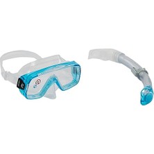 Hakay Cressi Sirena Maske ve Mexico Şnorkel Set Blue-Clear
