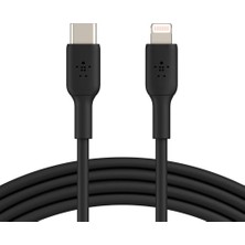 Belkin Usb-C - Lightning Kablosu (Hızlı Şarj Kablosu) Hızlı Şarj Mfi Sertifikalı Usb-C Kablosu (Siya