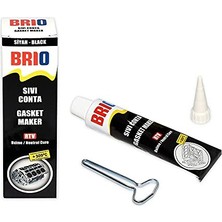 Frefly Store Brio 0103-SS85S Sıvı Conta, 85 gr Rtv, Siyah