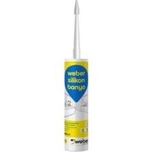 Hakay -Kararmayan, Küflenmeyen Antibakteriyel Banyo Silikonu (Şeffaf) 280 ml Silikon Banyo