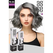 Bezos Asse Krem Tüp Boya 60 ml Profesyonel Saç Boyası - 9.11