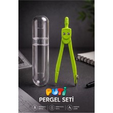 Artlantis Metal Pergel 1 Adet Puti 1574 Koruma Kutulu Metal Pergel Grafit Uçlu Mekanik Pergel Matematik Teknik Mimari Çizim