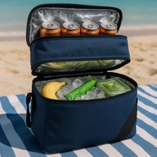 Frefly Store Termal Buzluk Çanta Piknik Yemek Taşıma Çantası 22 Litre Beslenme Sırt Termoslu Termo Kamp Soğutucu Termos Isı Yalıtımlı Soğuk Tutucu Tutan Soğutucu Çanta