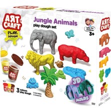 Renas Store 03997 Art Craft Orman Hayvanları Hamur Set 168 gr -Fentoys