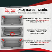 Die Grup Volkswagen Id.4 ile Uyumlu Ferrous Alt Kademe 3D Bagaj Havuzu 2024 ve Üstü