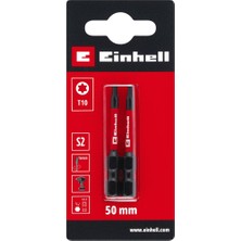 Sercinyo Ramos Orijinal Einhell Darbeli Bit Seti, 2 Parça, 50 Mm, T10 (S2 Çelik, Torsiyon Bölgesi, Verimli Güç