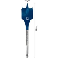 Sercinyo Ramos Bosch Expert Self Cut Speed Yaprak Delme Ucu 32 x 152
