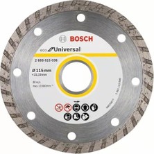 Hakay Bosch Professional Eco For Universal Elmas Kesme Diski-Küçük Avuç Taşlama Makineleri Için