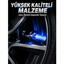 4 Adet LED Lastik Sibop Işığı Otomobil Için Hareket Sensörlü