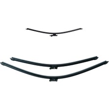 Aesco VASS41 Ön Arka Cam Silecek Seti Takımı 2GA998002 Vw T-Roc ile Uyumlu 2023-2026