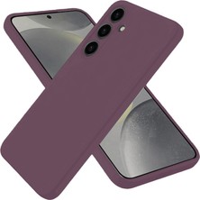 Sercinyo Ramos Galaxy A06 Kılıf First Silikon - Mürdüm