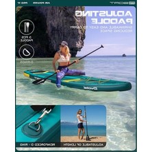 Frefly Store 335X86X15 cm Boyutlarında Şişme Sup Board, Geniş ve Dengeli Tasarım