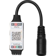 Aesco Rgb Şerit LED Kontrol Cihazı - Bluetooth ile Müzik ve Ses Duyarlı