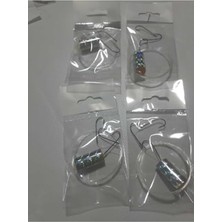 Frefly Store 4 Adet Telli Yemli Takım, Balık Tutma Için Hazır Set